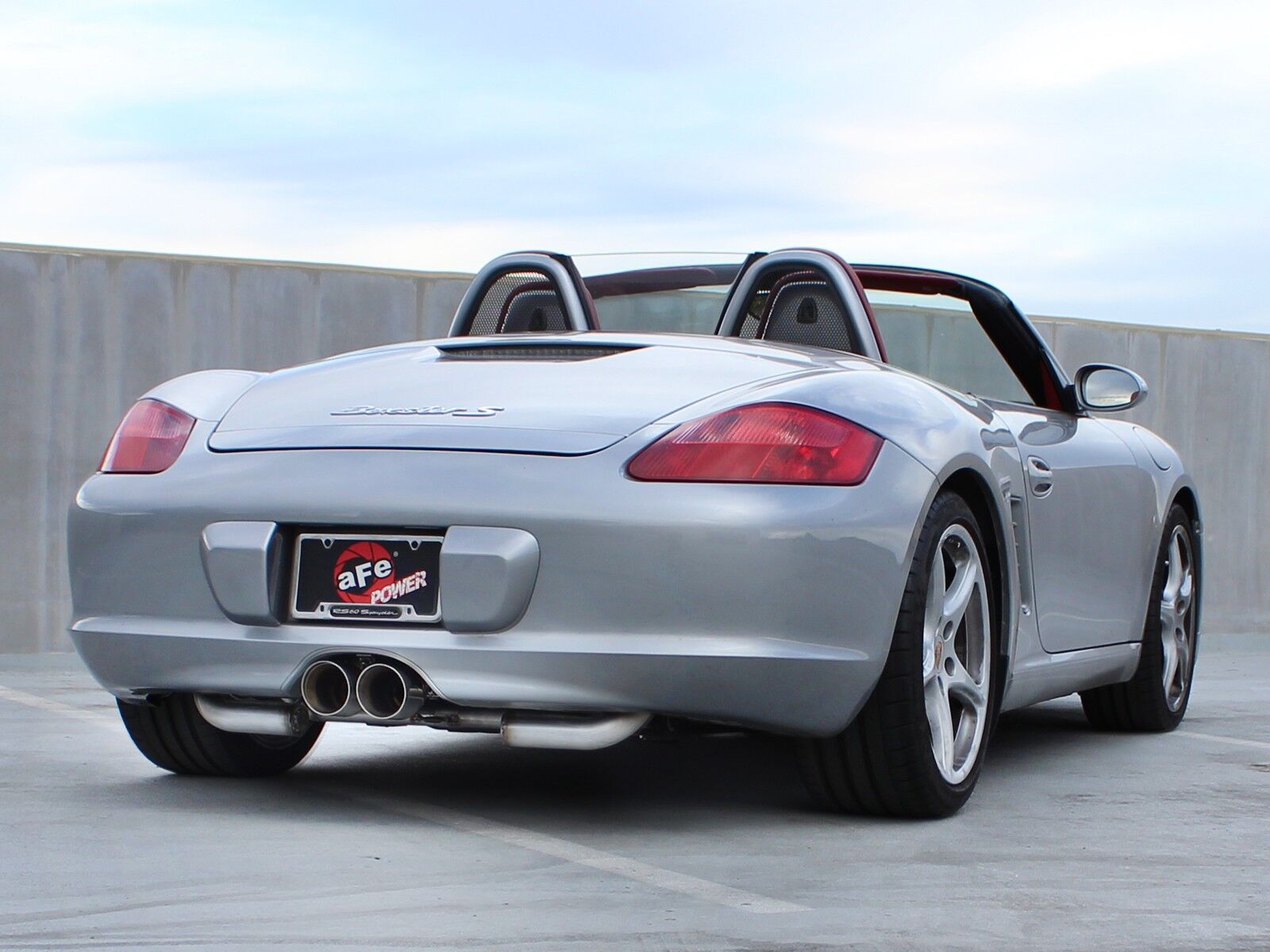 2005-2008 Porsche Boxster H6 2.7L MACH Force-Xp 2" to 2-1/2" 304 Stainless Steel Cat-Back Exhaust System
