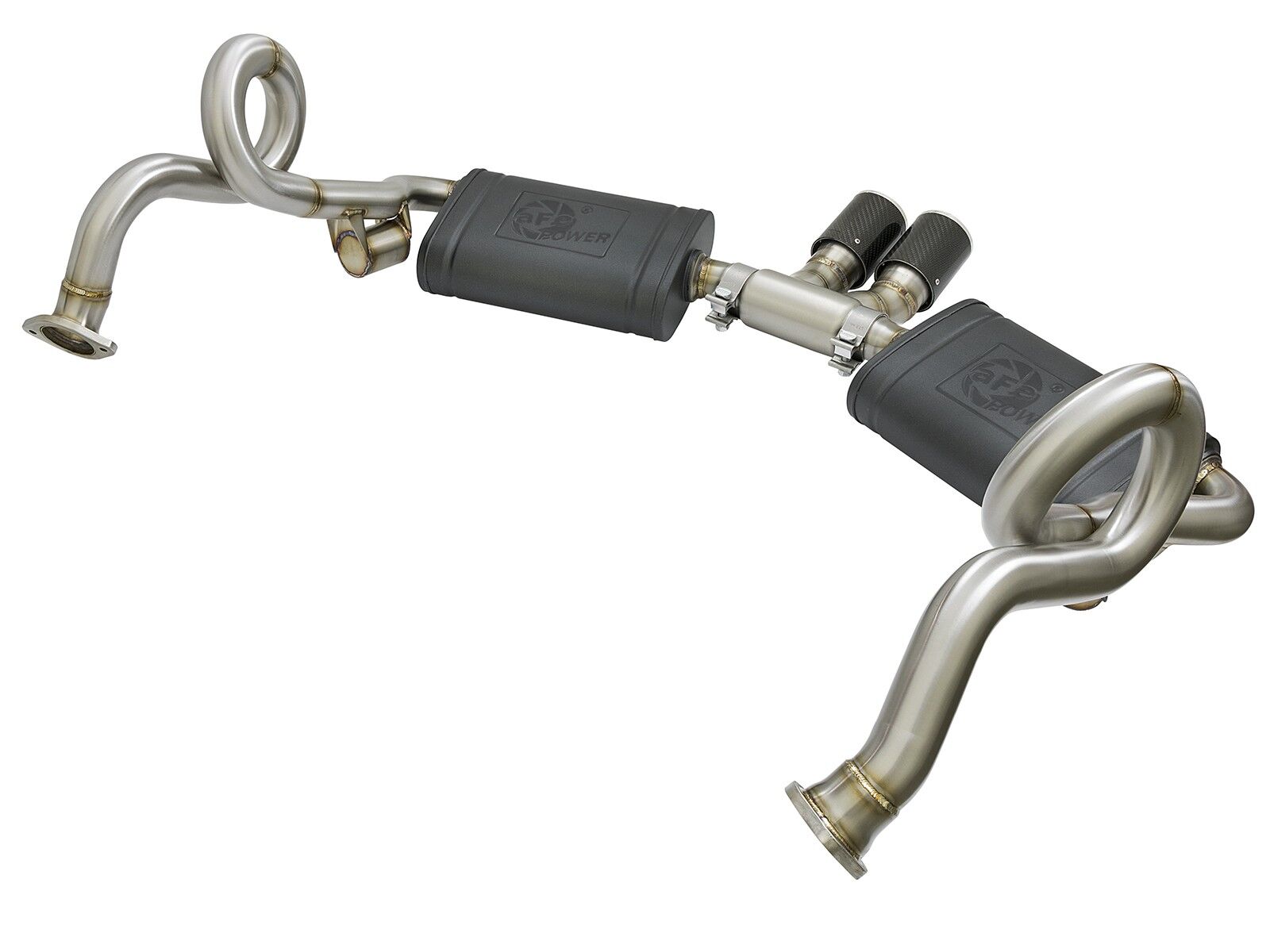 2013-2016 Porsche Cayman H6 2.7L MACH Force-Xp 2" 304 Stainless Steel Cat-Back Exhaust System