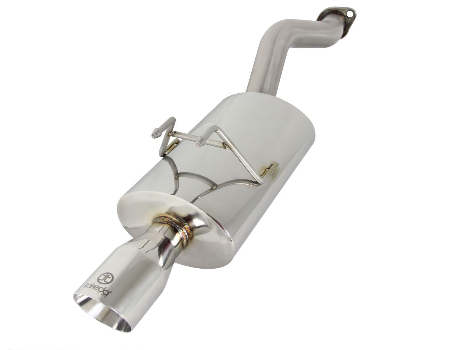 2012-2015 Honda Civic 1.8L Coupe/Sedan Takeda 2-1/2" 304 Stainless Steel Axle-Back Exhaust System - 49-36603