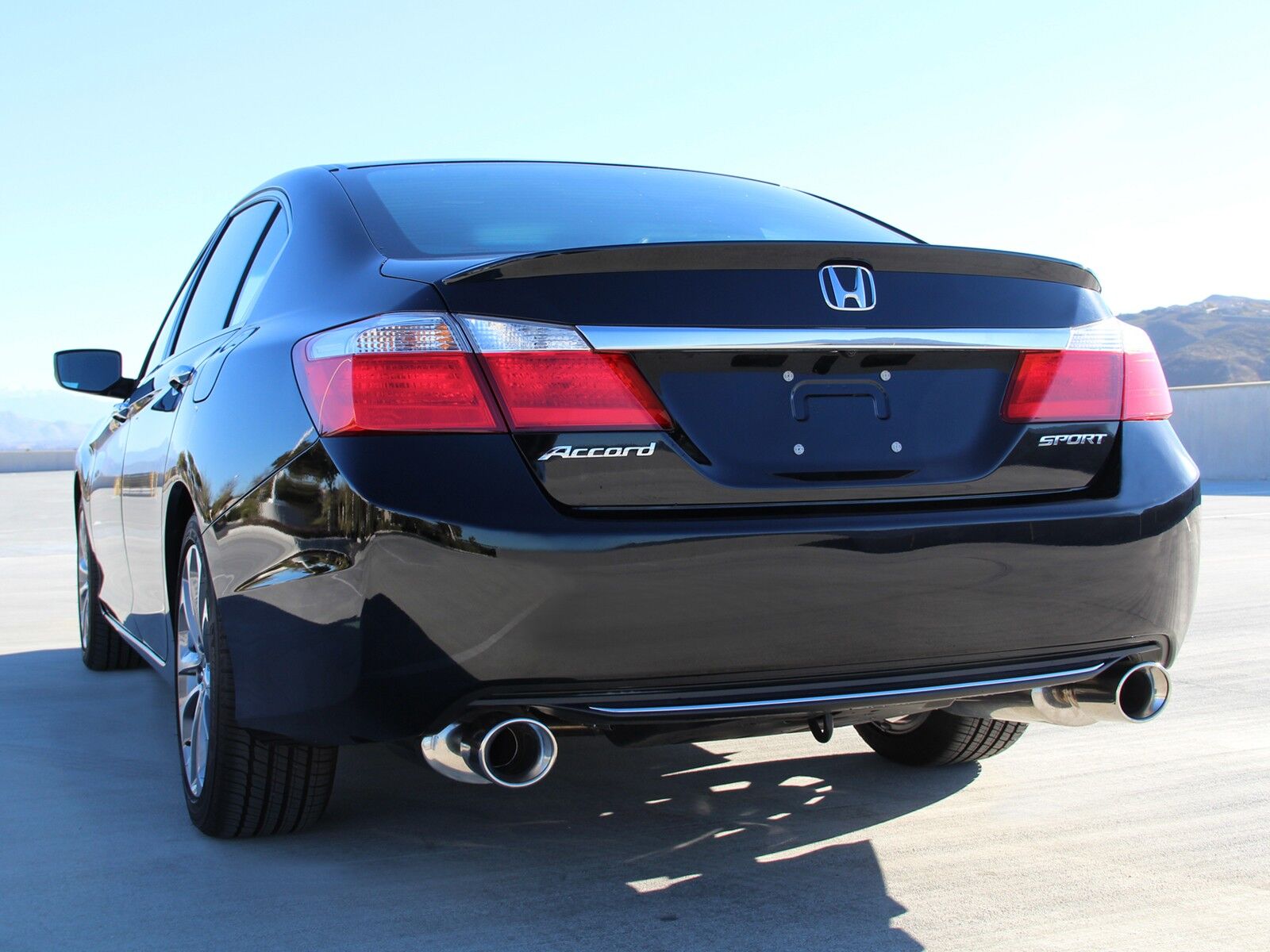 2013-2017 Honda Accord Sport 2.4L Sedan Takeda 2-1/4" to 1-3/4" 304 Stainless Steel Axle-Back Exhaust System