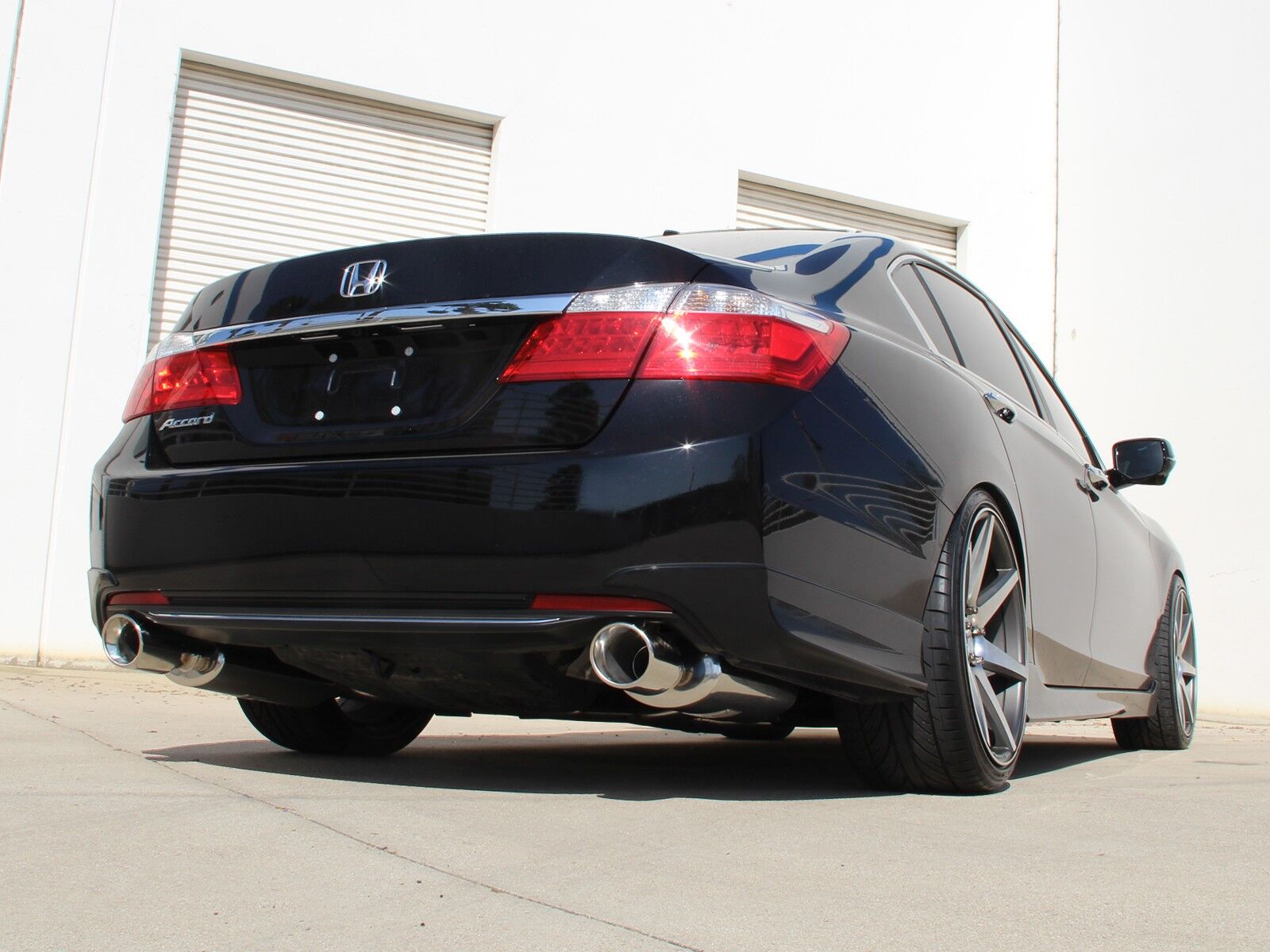 2013-2017 Honda Accord LX/EX/EX-L 2.4L Sedan Takeda 2-1/2" to Dual 1-3/4" 304 Stainless Steel Cat Back System