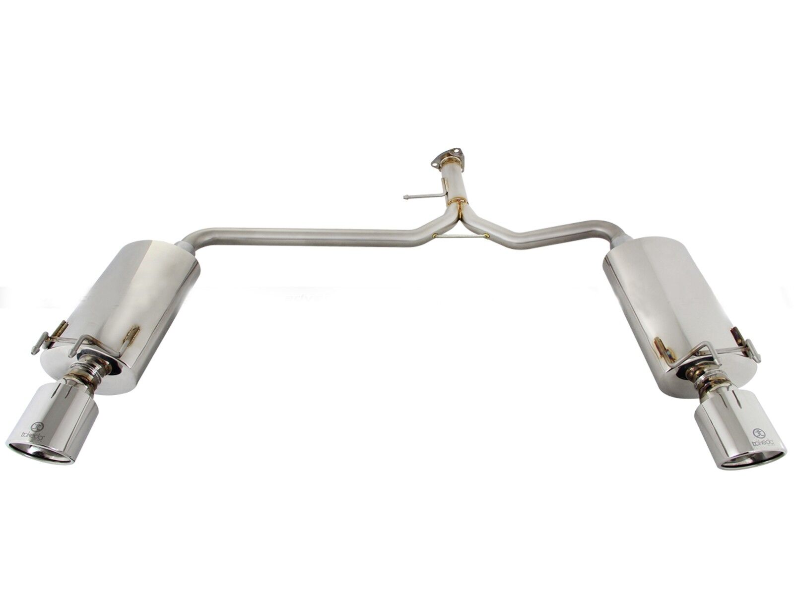 2013-2017 Honda Accord EX/EX-L V6 3.5L Coupe Takeda 2-1/4" to 1-3/4" 304 Stainless Steel Axle-Back Exhaust System