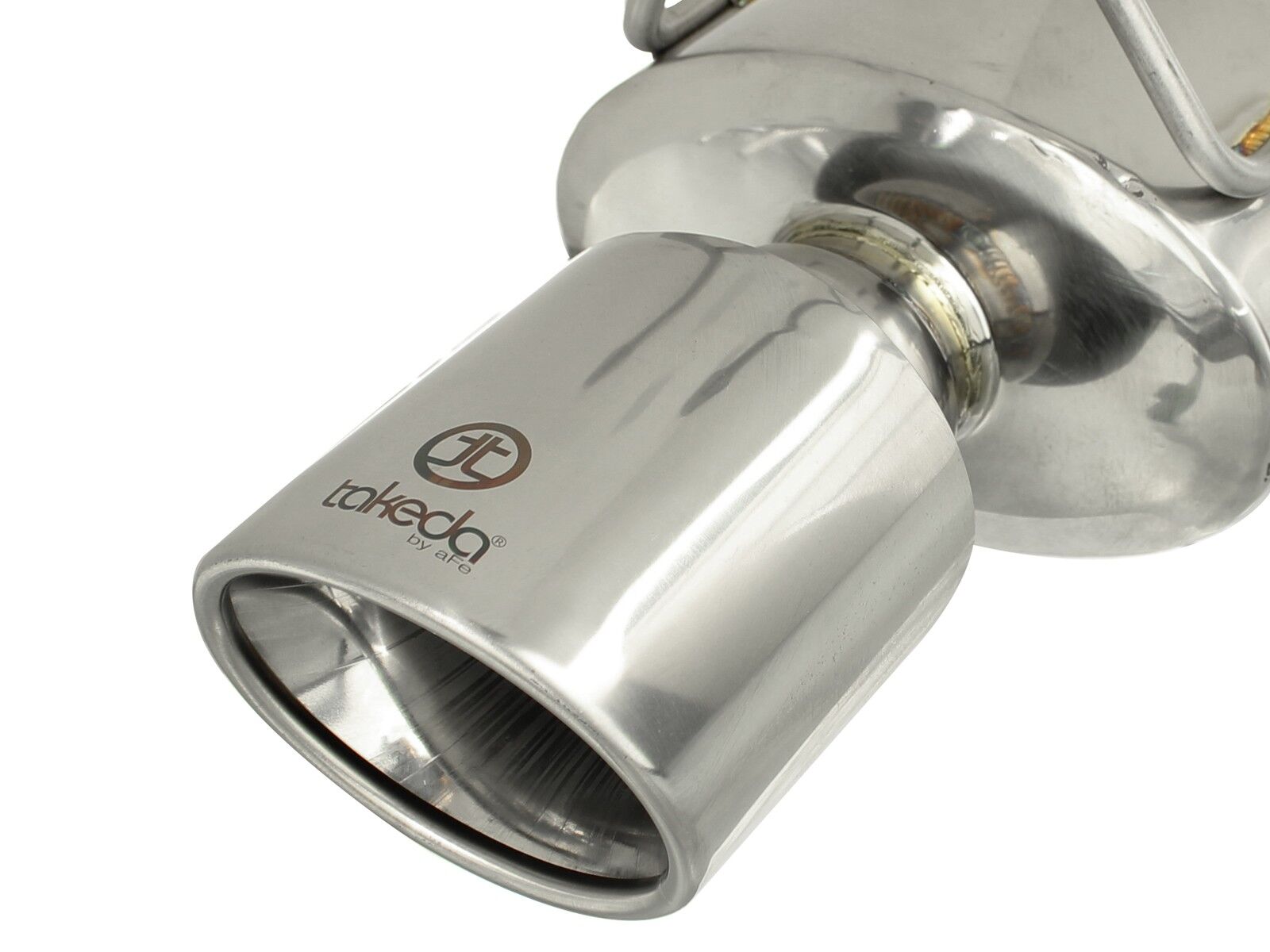 2013-2017 Honda Accord EX/EX-L V6 3.5L Coupe Takeda 2-1/4" to 1-3/4" 304 Stainless Steel Axle-Back Exhaust System