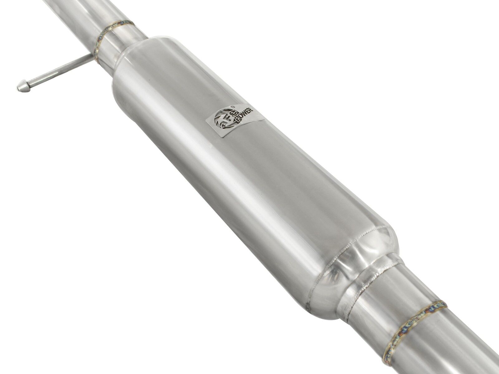 2013-2017 Honda Accord EX/EX-L V6 3.5L Coupe Takeda 2-1/2" 304 Stainless Steel Mid-Pipe