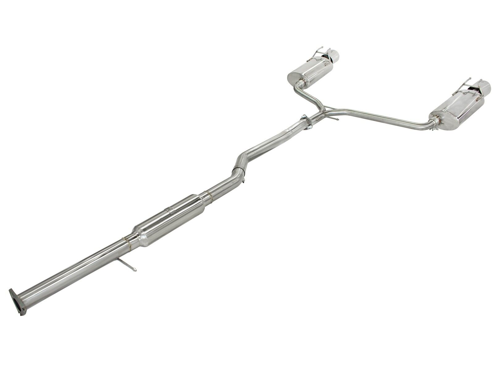 2013-2017 Honda Accord EX/EX-L V6 3.5L Coupe Takeda 2-1/2" to 1-3/4" 304 Stainless Steel Cat-Back Exhaust System