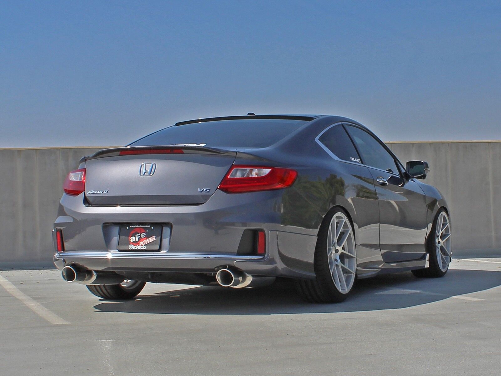 2013-2017 Honda Accord EX/EX-L V6 3.5L Coupe Takeda 2-1/2" to 1-3/4" 304 Stainless Steel Cat-Back Exhaust System