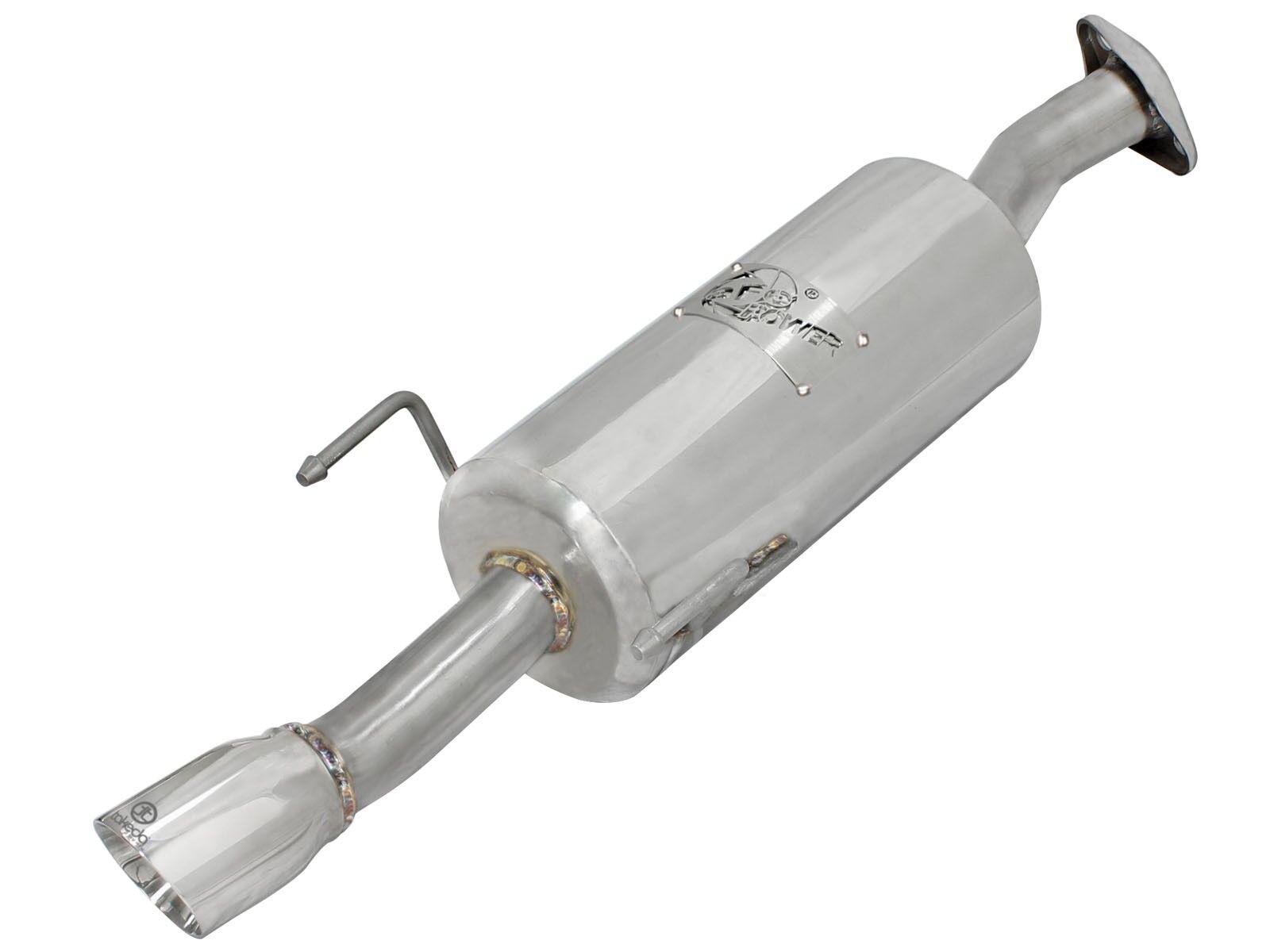2007-2008 Honda Fit 1.5L Takeda 2" 304 Stainless Steel Axle-Back Exhaust System