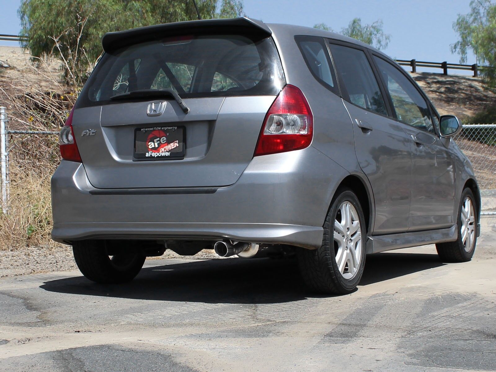 2007-2008 Honda Fit 1.5L Takeda 2" 304 Stainless Steel Axle-Back Exhaust System