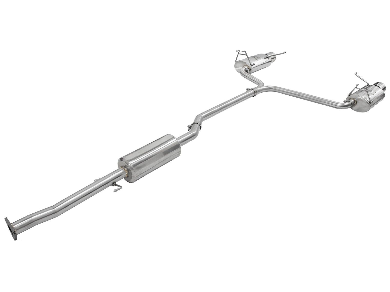 2008-2012 Honda Accord V6 3.5L Takeda 2-1/4" to 2" 304 Stainless Steel Cat-Back Exhaust System