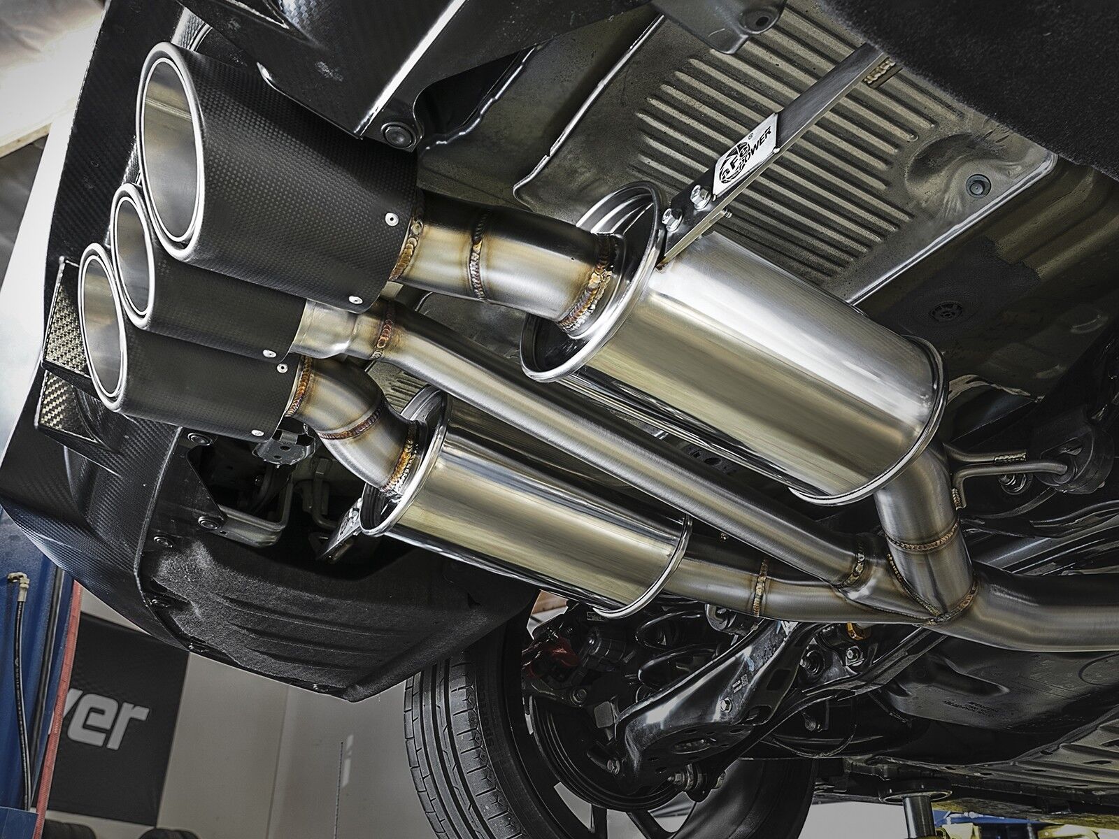 2017-2019 Honda Civic Type-R 2.0L Takeda 3" 304 Stainless Steel Cat-Back Exhaust System w/ Tri-Carbon Tips