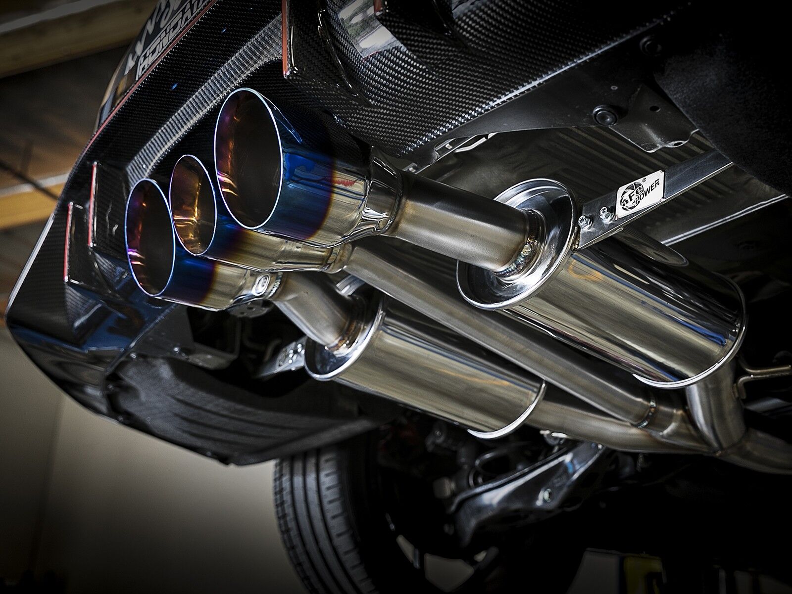 2017-2019 Honda Civic Type-R 2.0L Takeda 3" 304 Stainless Steel Cat-Back Exhaust System w/ Blue Flame Tips