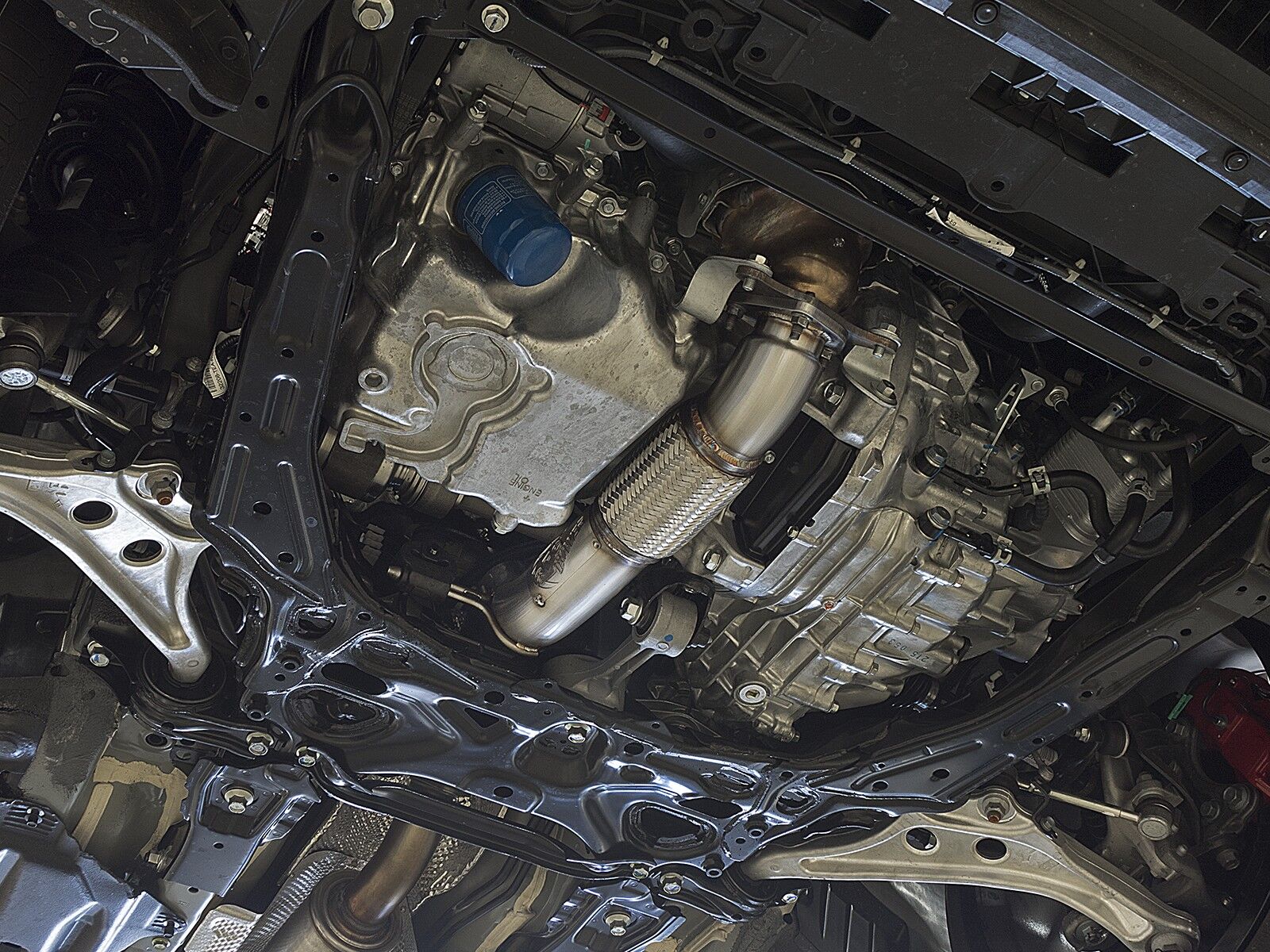 2017-2019 Honda Civic Type-R 2.0L Twisted Steel 3" Rear Down-Pipe/Mid-Pipe