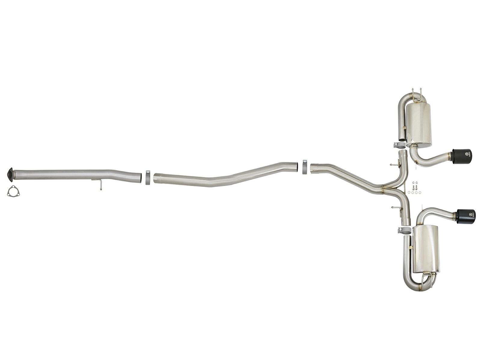 2017-2019 Honda Civic Si FC 1.5L Coupe Takeda 3" to 2-1/2" 304 Stainless Steel Cat-Back Exhaust System