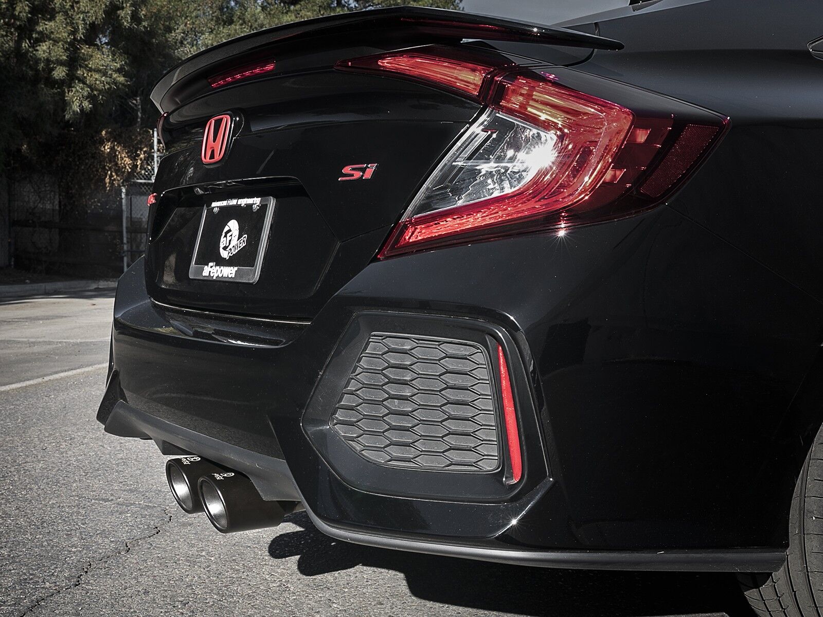 2017-2019 Honda Civic Si FC 1.5L Coupe Takeda 3" to 2-1/2" 304 Stainless Steel Cat-Back Exhaust System