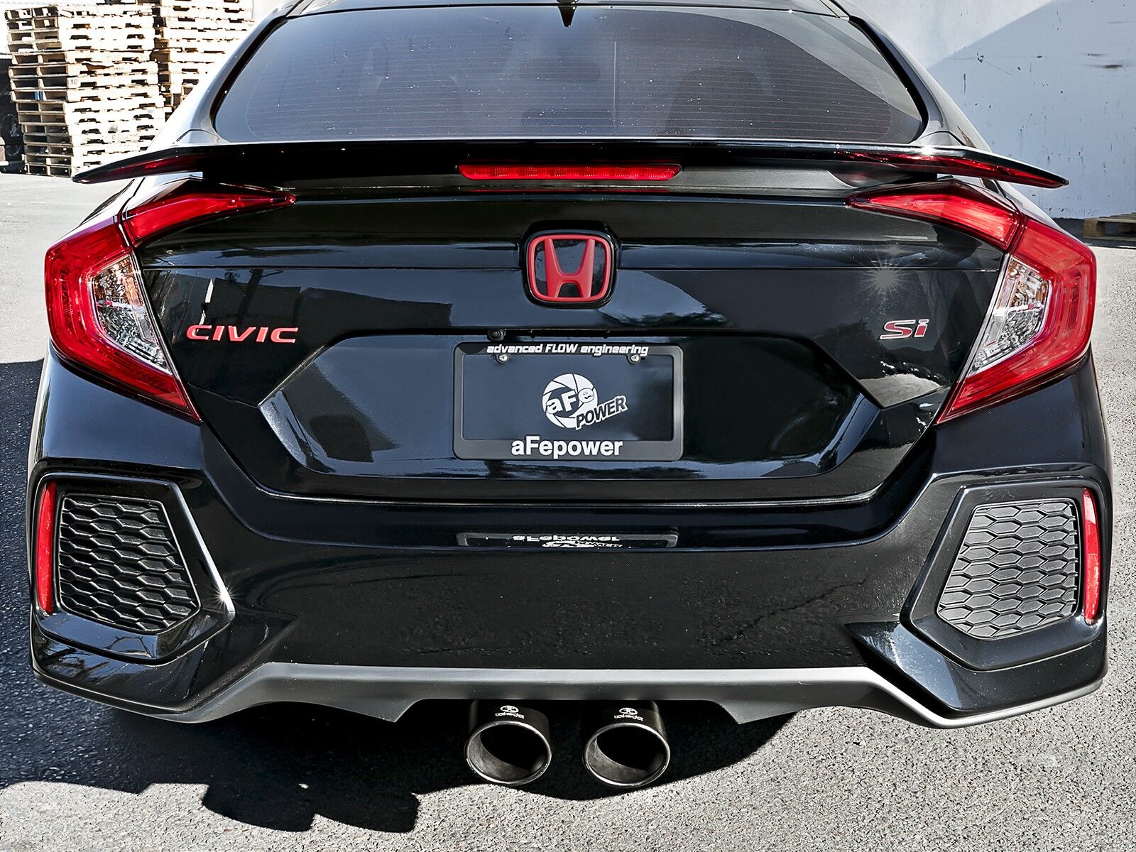 2017-2019 Honda Civic Si FC 1.5L Coupe Takeda 3" to 2-1/2" 304 Stainless Steel Cat-Back Exhaust System