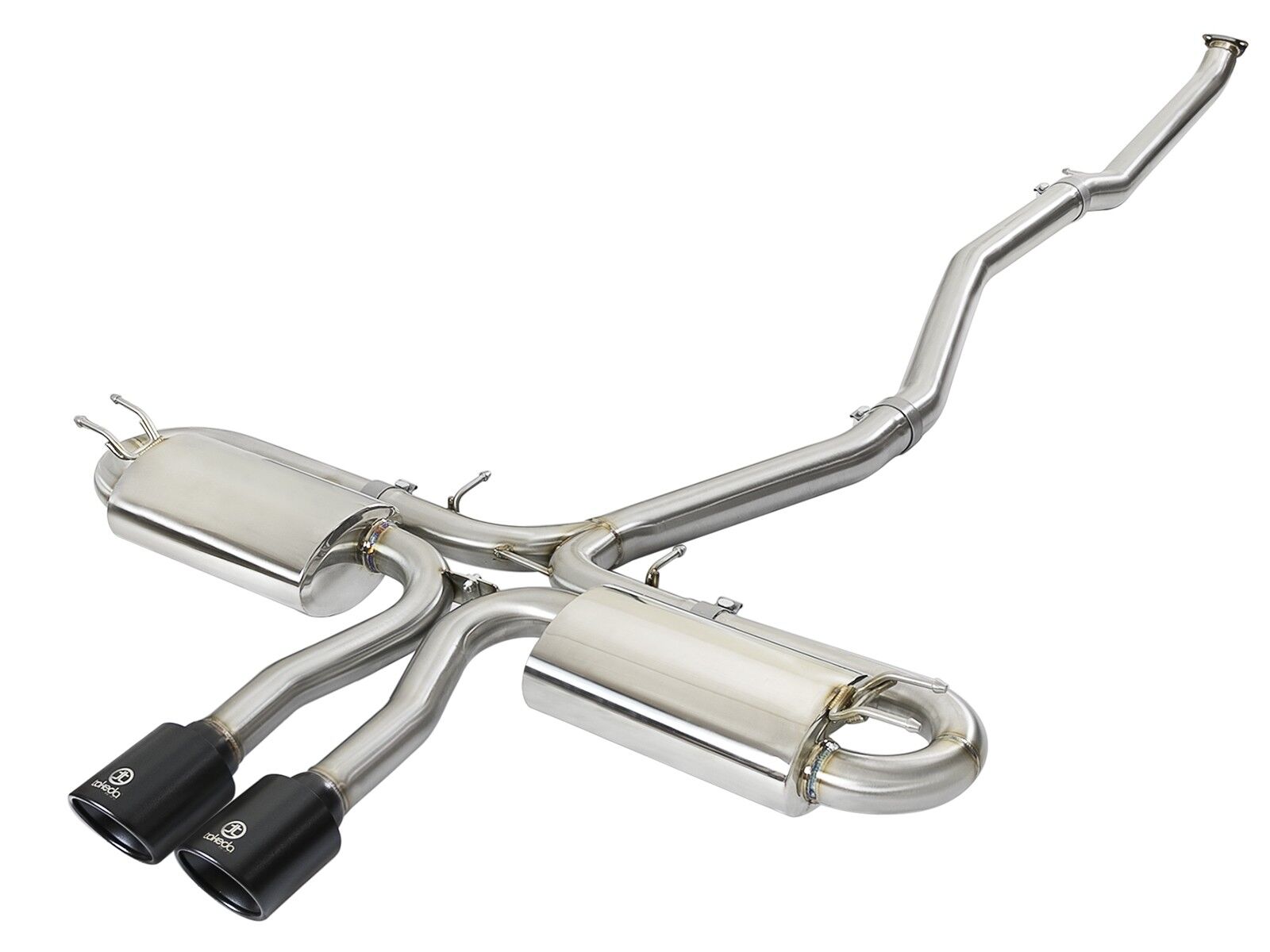 2017-2019 Honda Civic Si FC 1.5L Sedan Takeda 3" to 2-1/2" 304 Stainless Steel Cat-Back Exhaust System