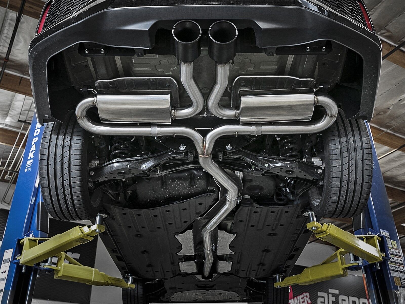 2017-2019 Honda Civic Si FC 1.5L Sedan Takeda 3" to 2-1/2" 304 Stainless Steel Cat-Back Exhaust System