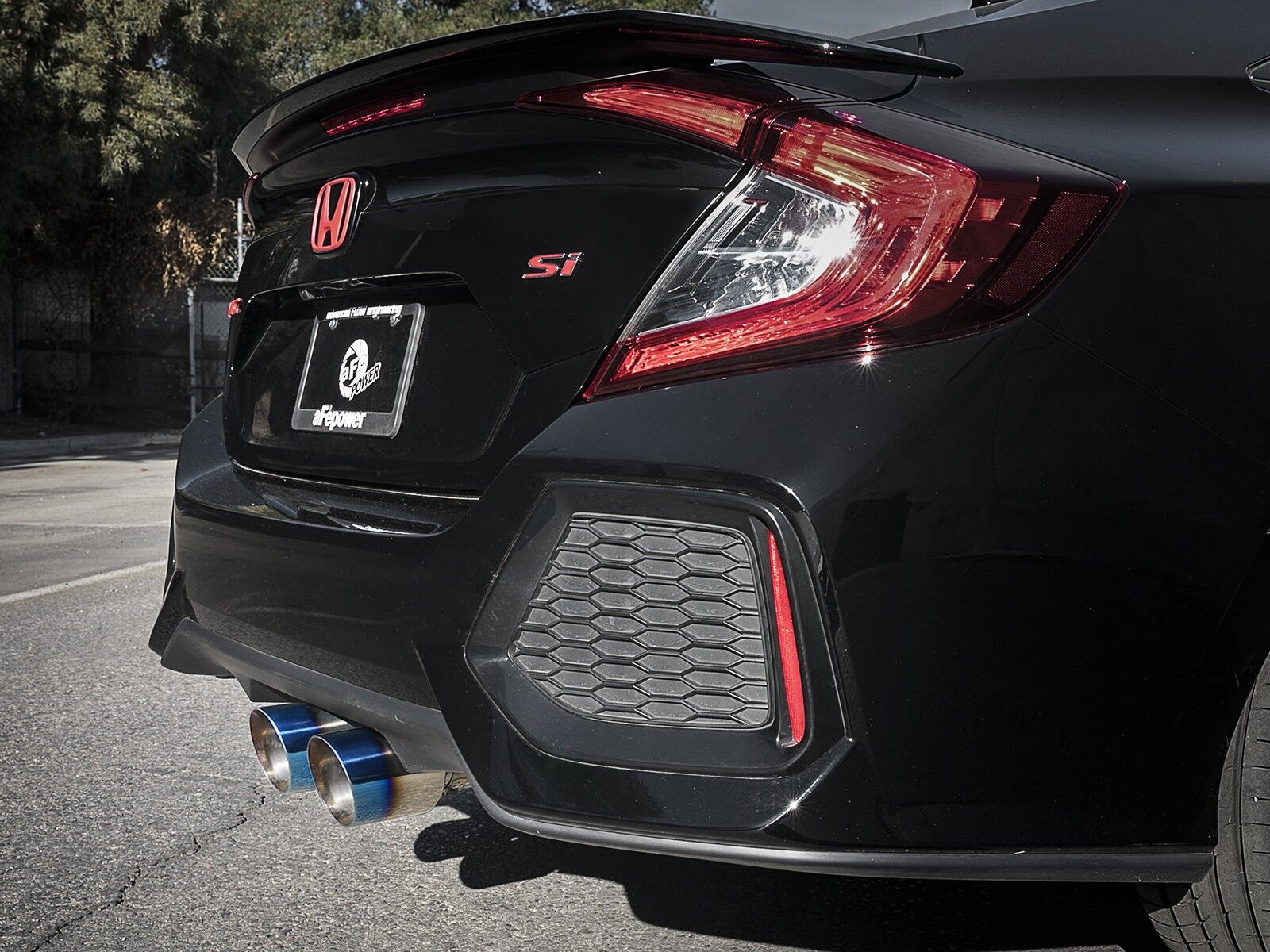 2017-2019 Honda Civic Si FC 1.5L Sedan Takeda 3" to 2-1/2" 304 Stainless Steel Cat-Back Exhaust System