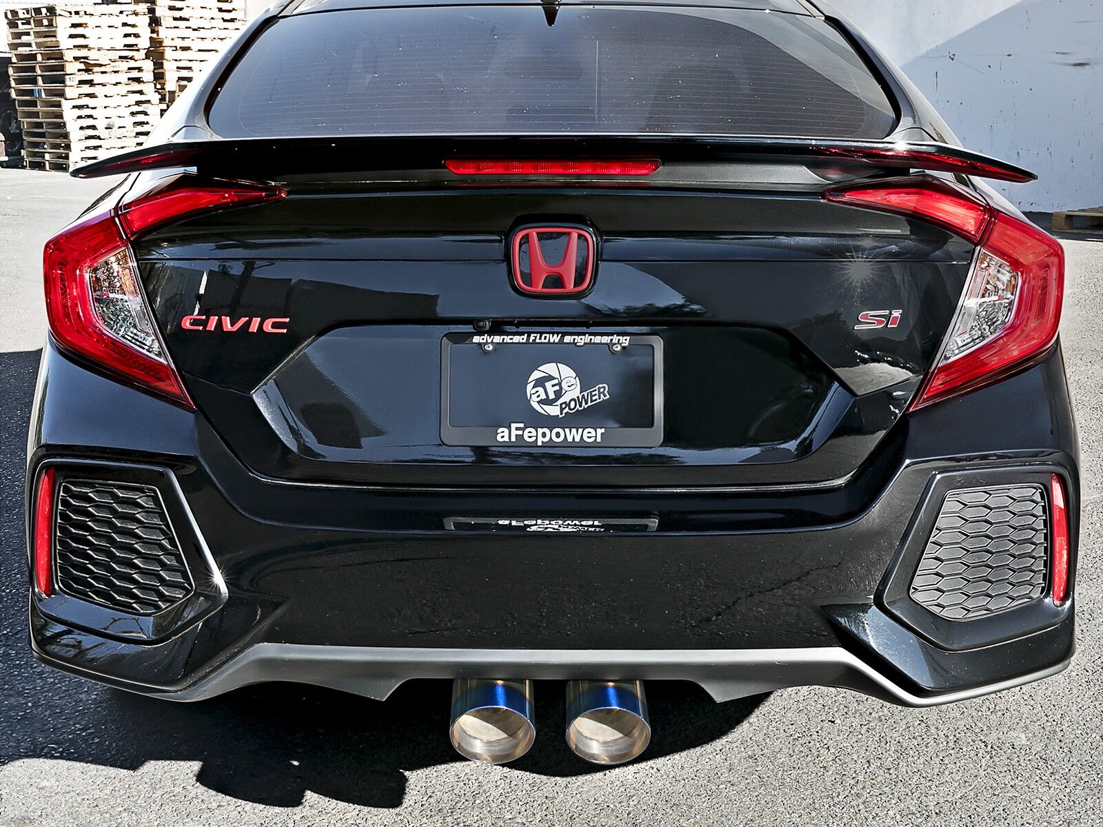 2017-2019 Honda Civic Si FC 1.5L Sedan Takeda 3" to 2-1/2" 304 Stainless Steel Cat-Back Exhaust System