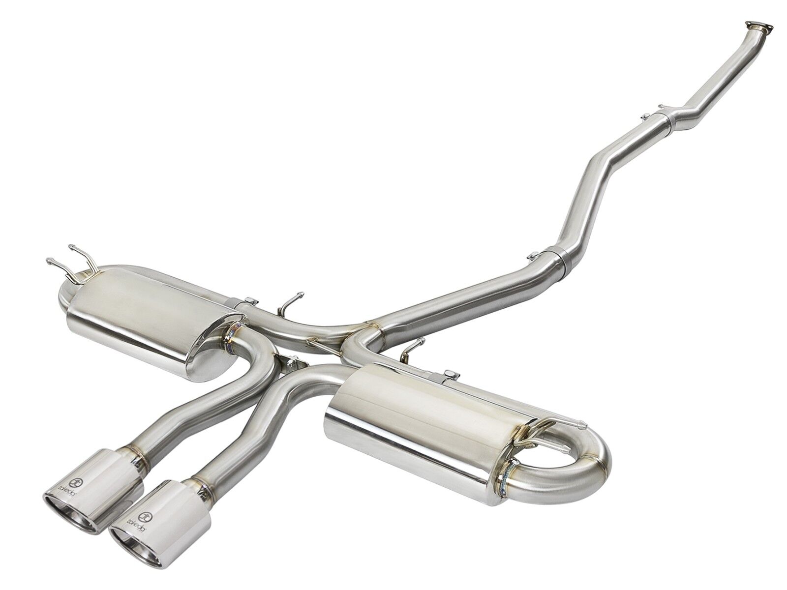 2017-2019 Honda Civic Si FC 1.5L Sedan Takeda 3" to 2-1/2" 304 Stainless Steel Cat-Back Exhaust System