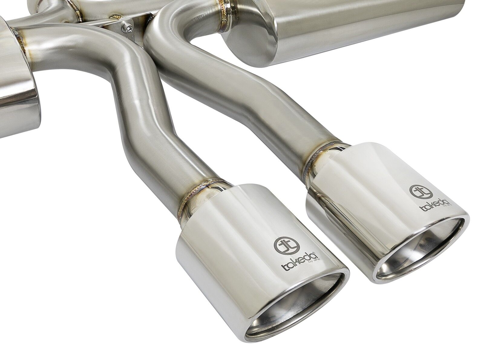 2017-2019 Honda Civic Si FC 1.5L Sedan Takeda 3" to 2-1/2" 304 Stainless Steel Cat-Back Exhaust System