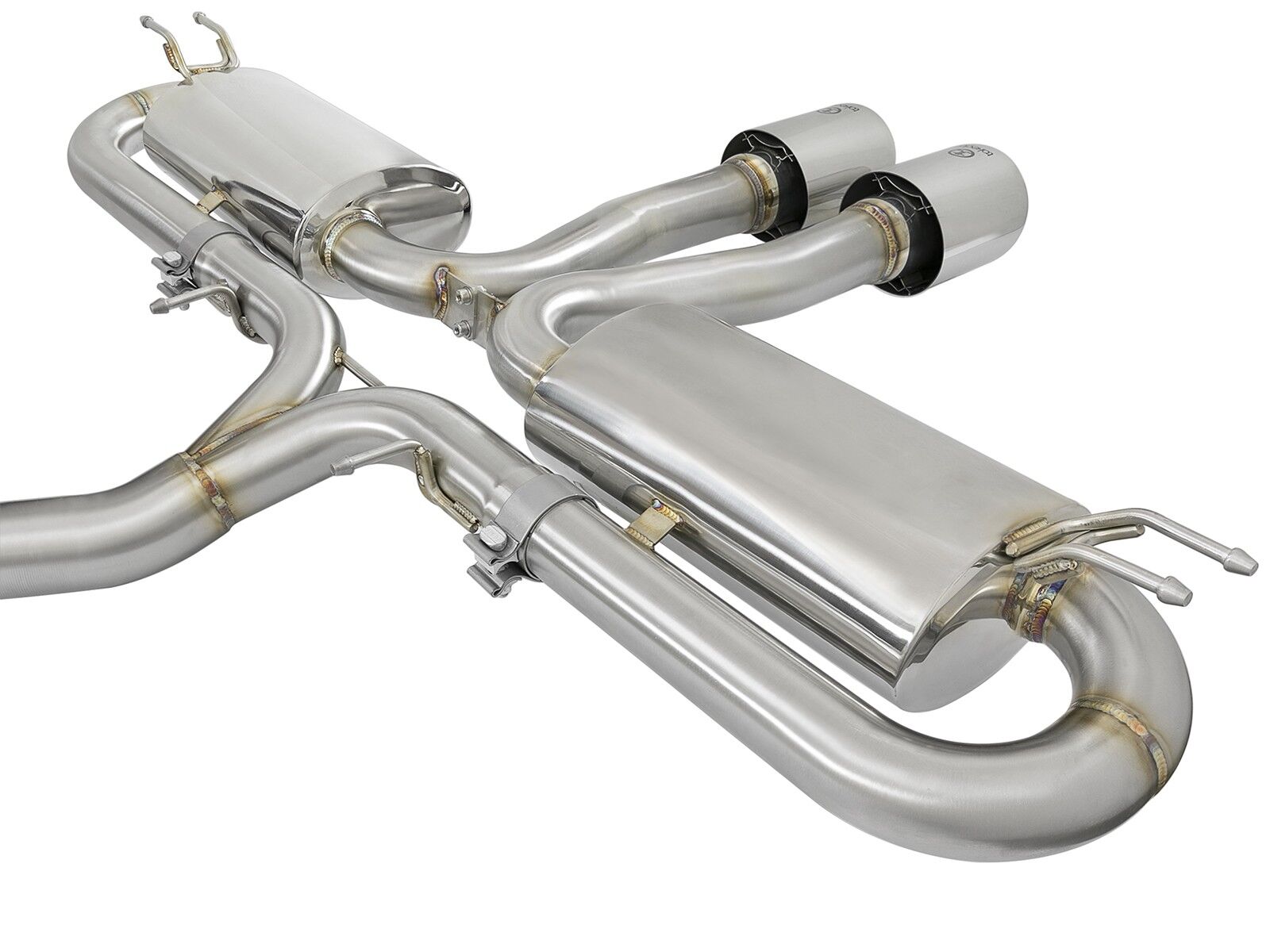 2017-2019 Honda Civic Si FC 1.5L Sedan Takeda 3" to 2-1/2" 304 Stainless Steel Cat-Back Exhaust System