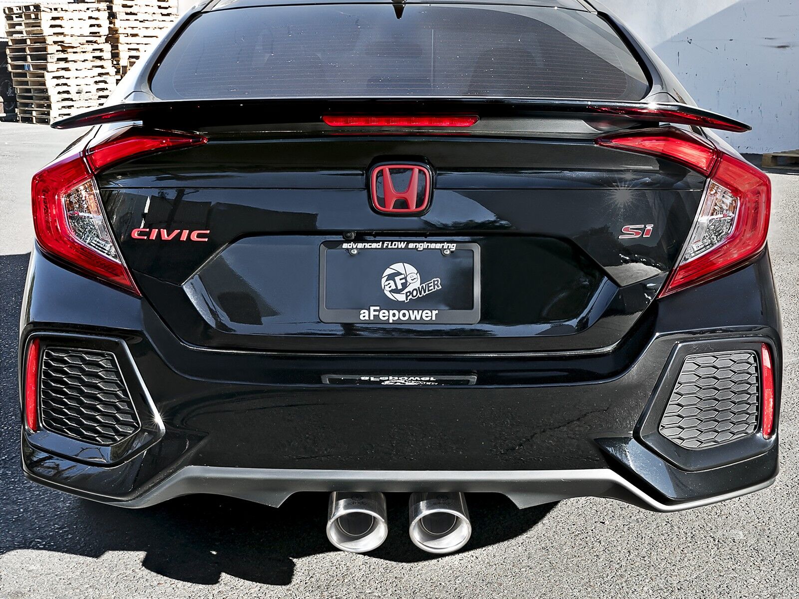 2017-2019 Honda Civic Si FC 1.5L Sedan Takeda 3" to 2-1/2" 304 Stainless Steel Cat-Back Exhaust System