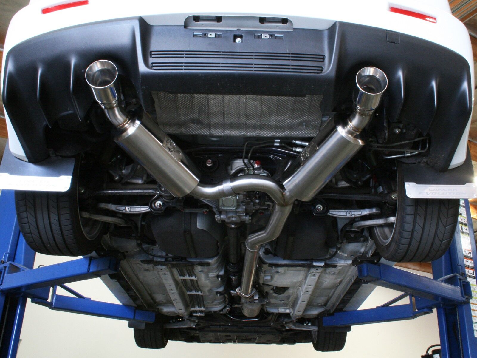 2008-2015 Mitsubishi Lancer EVO X CZ4A Turbo/MR/GSR 2.0L Takeda 3" to 2-1/2" 304 Stainless Steel Cat-Back Exhaust Systems