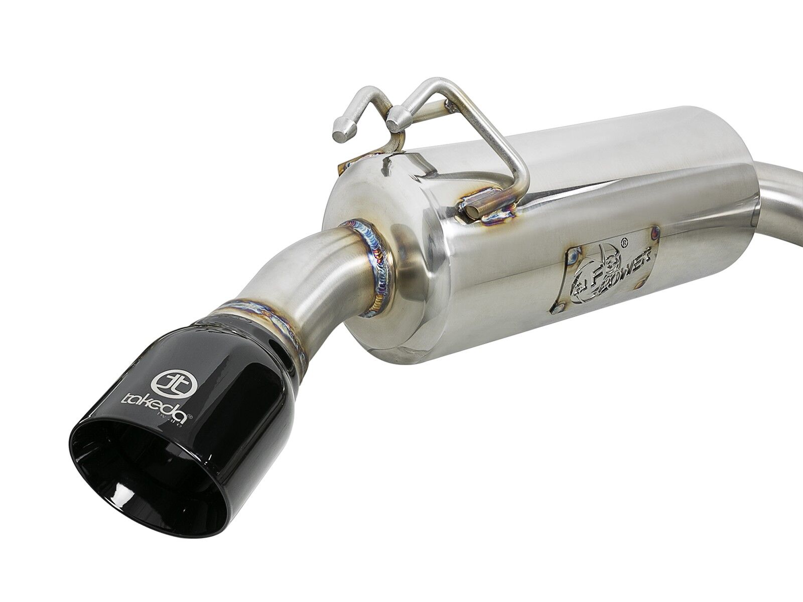2008-2015 Mitsubishi Lancer EVO X CZ4A Turbo/MR/GSR 2.0L Takeda 3" to 2-1/2" 304 Stainless Steel Cat-Back Exhaust System