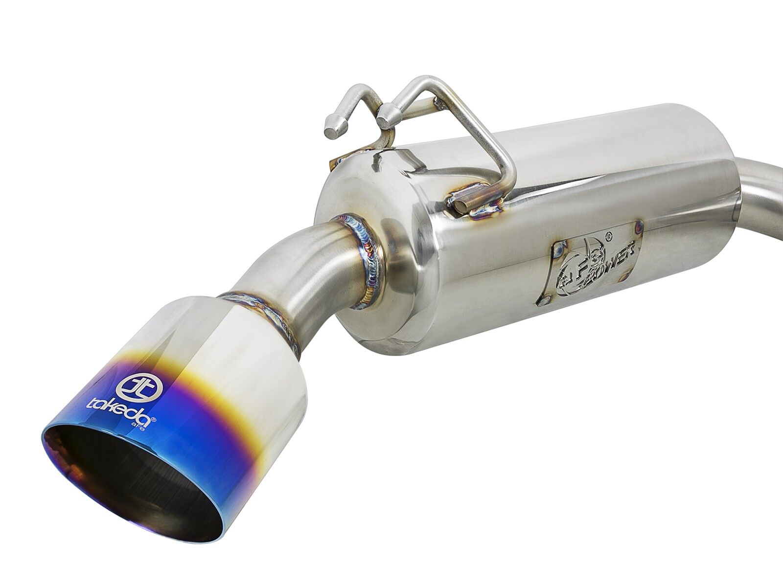 2008-2015 Mitsubishi Lancer EVO X CZ4A Turbo/MR/GSR 2.0L Takeda 3" to 2-1/2" 304 Stainless Steel Cat-Back Exhaust System