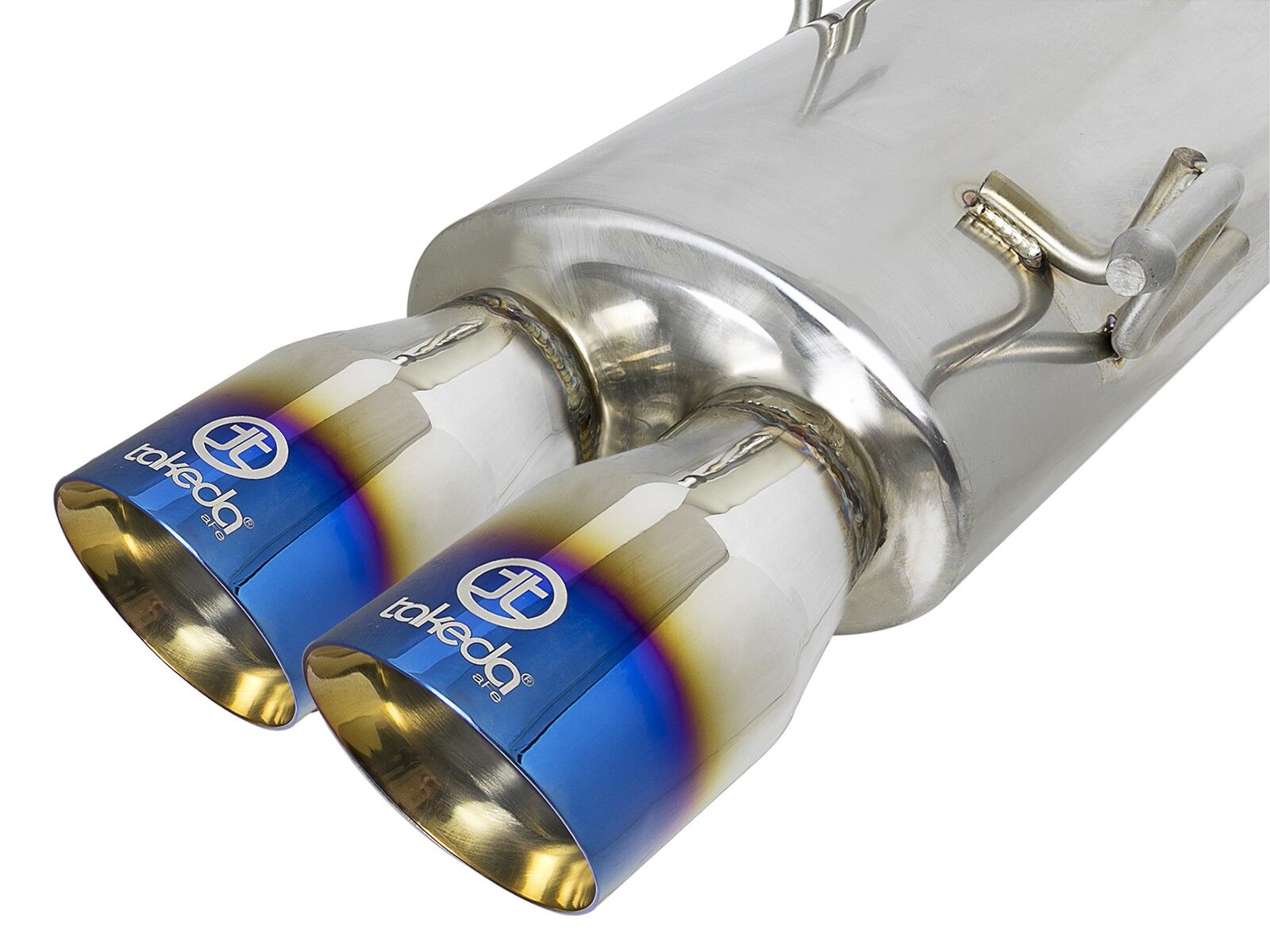 2015-2019 Subaru WRX STI Turbo H4 2.5L Takeda 3" to 2-1/4" 304 Stainless Steel Cat-Back Exhaust System