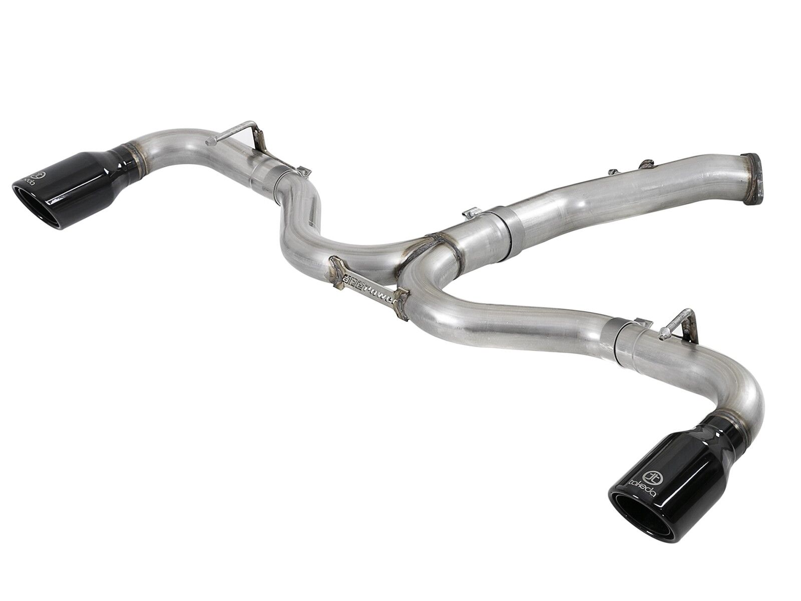2018 Hyundai Elantra GT Sport PD Turbo 1.6L Takeda 3" to 2-1/2" 304 Stainless Steel Axle-Back Exhaust