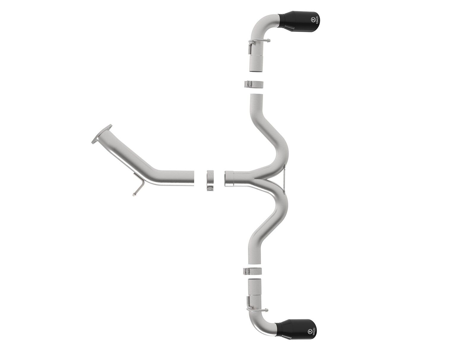 2018 Hyundai Elantra GT Sport PD Turbo 1.6L Takeda 3" to 2-1/2" 304 Stainless Steel Axle-Back Exhaust