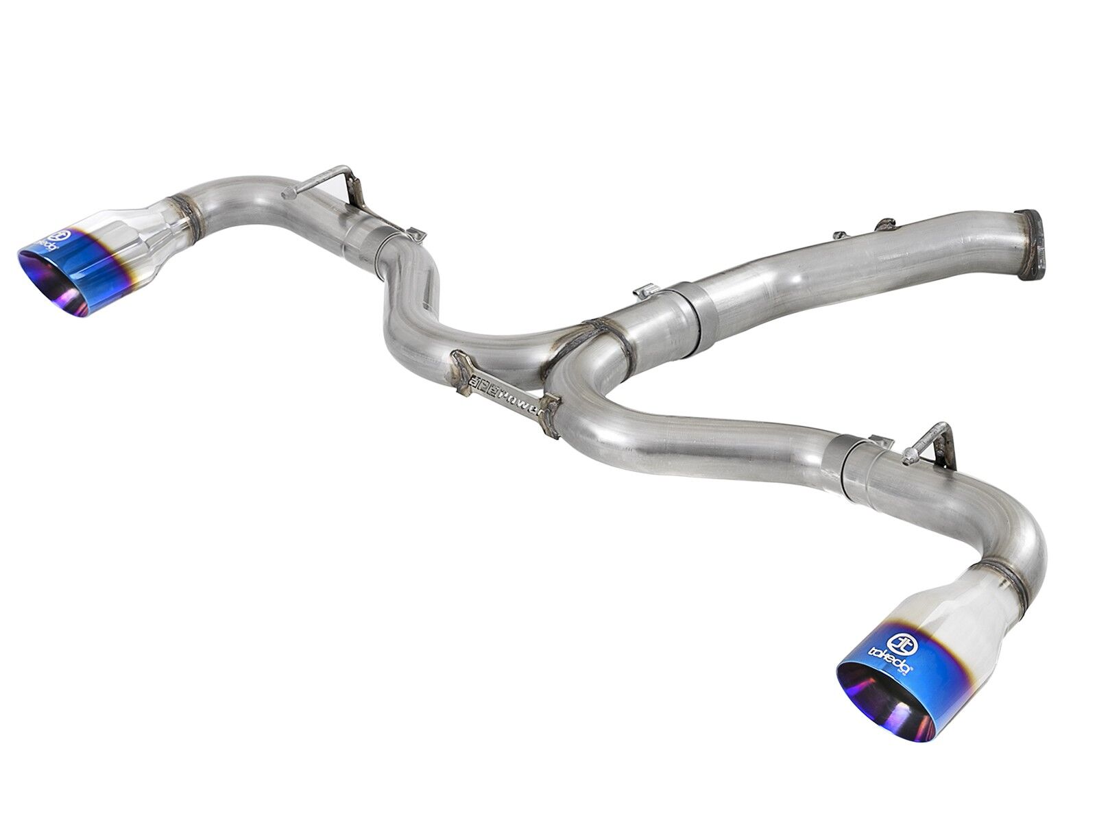 2018 Hyundai Elantra GT Sport PD Turbo 1.6L Takeda 3" to 2-1/2" 304 Stainless Steel Axle-Back Exhaust