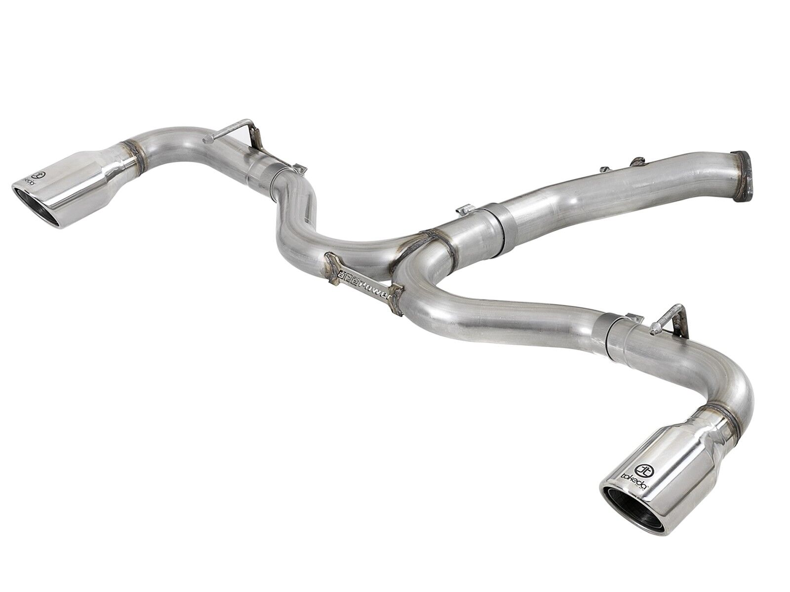 2018 Hyundai Elantra GT Sport PD Turbo 1.6L Takeda 3" to 2-1/2" 304 Stainless Steel Axle-Back Exhaust - 49-37002-1P