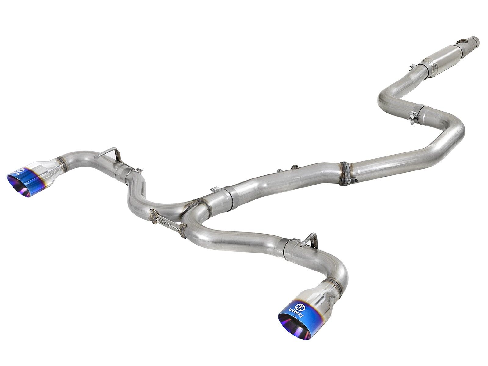2018 Hyundai Elantra GT Sport 1.6L Takeda 3" to 2-1/2" 304 Stainless Steel Cat-Back Exhaust - 49-37003-1L