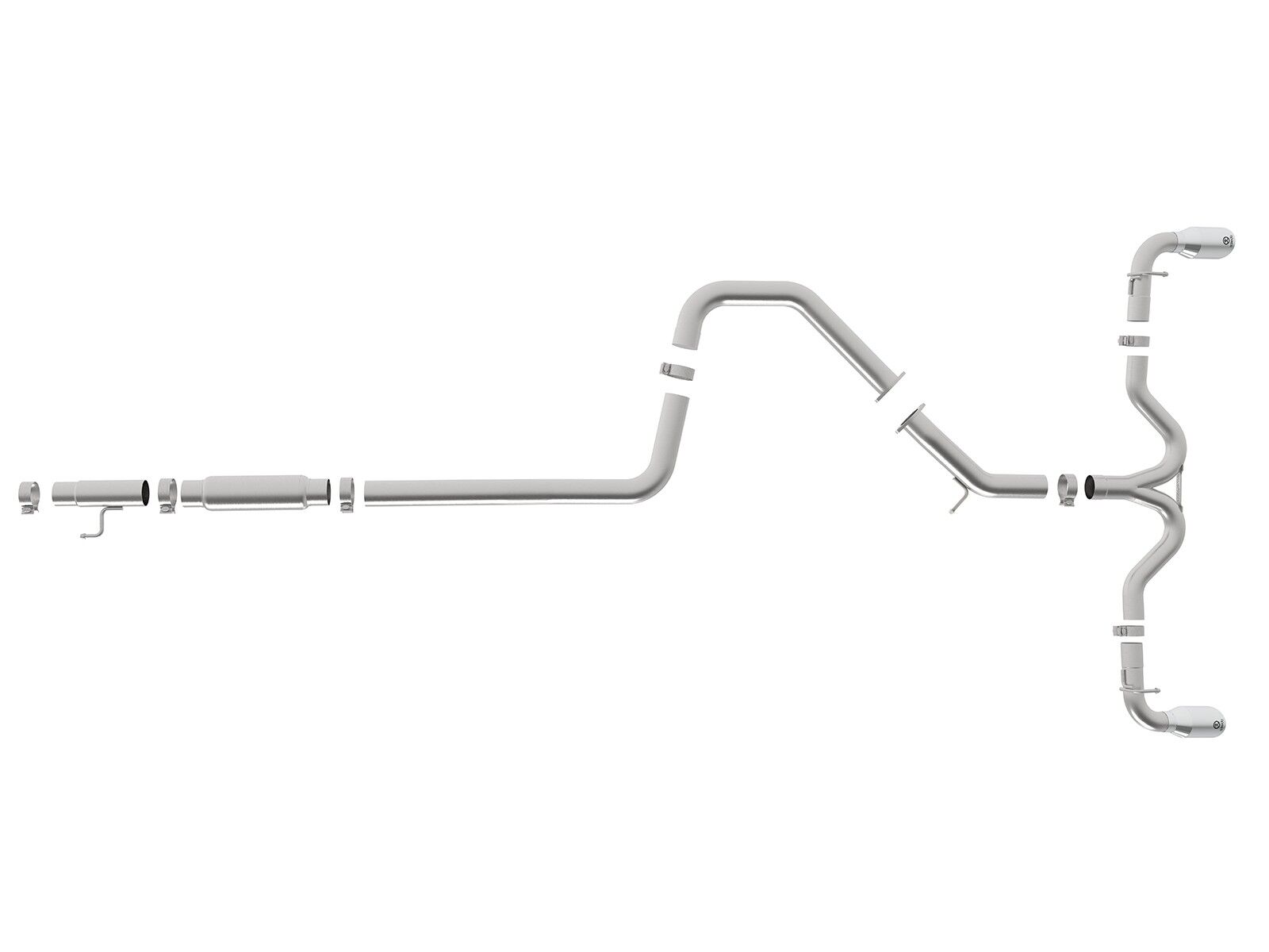 2018 Hyundai Elantra GT Sport 1.6L Takeda 3" to 2-1/2" 304 Stainless Steel Cat-Back Exhaust