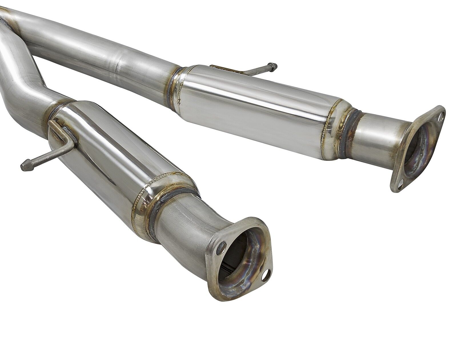 2012-2019 Jeep Grand Cherokee SRT HEMI V8 6.4L MACH Force-Xp 3" 304 Stainless Steel Cat-Back Exhaust System w/ Resonators & High Temp Black Mufflers