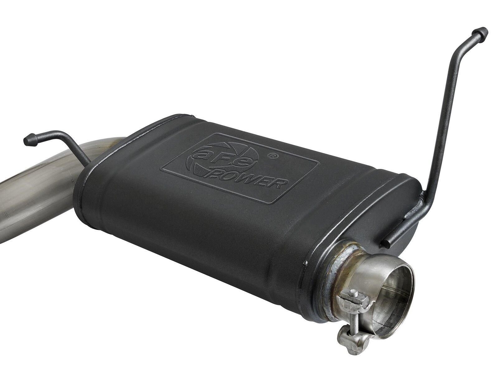 2012-2019 Jeep Grand Cherokee SRT HEMI V8 6.4L MACH Force-Xp 3" 304 Stainless Steel Cat-Back Exhaust System w/ Resonators & High Temp Black Mufflers