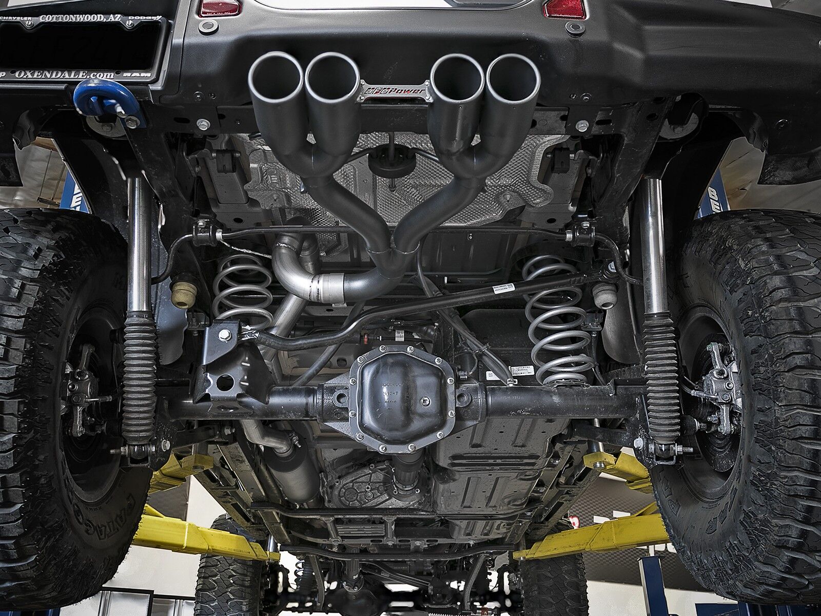 2018-2019 Jeep Wrangler JL V6 3.6L 4DR Rebel Series 2-1/2" 304 Stainless Steel Cat-Back Exhaust System