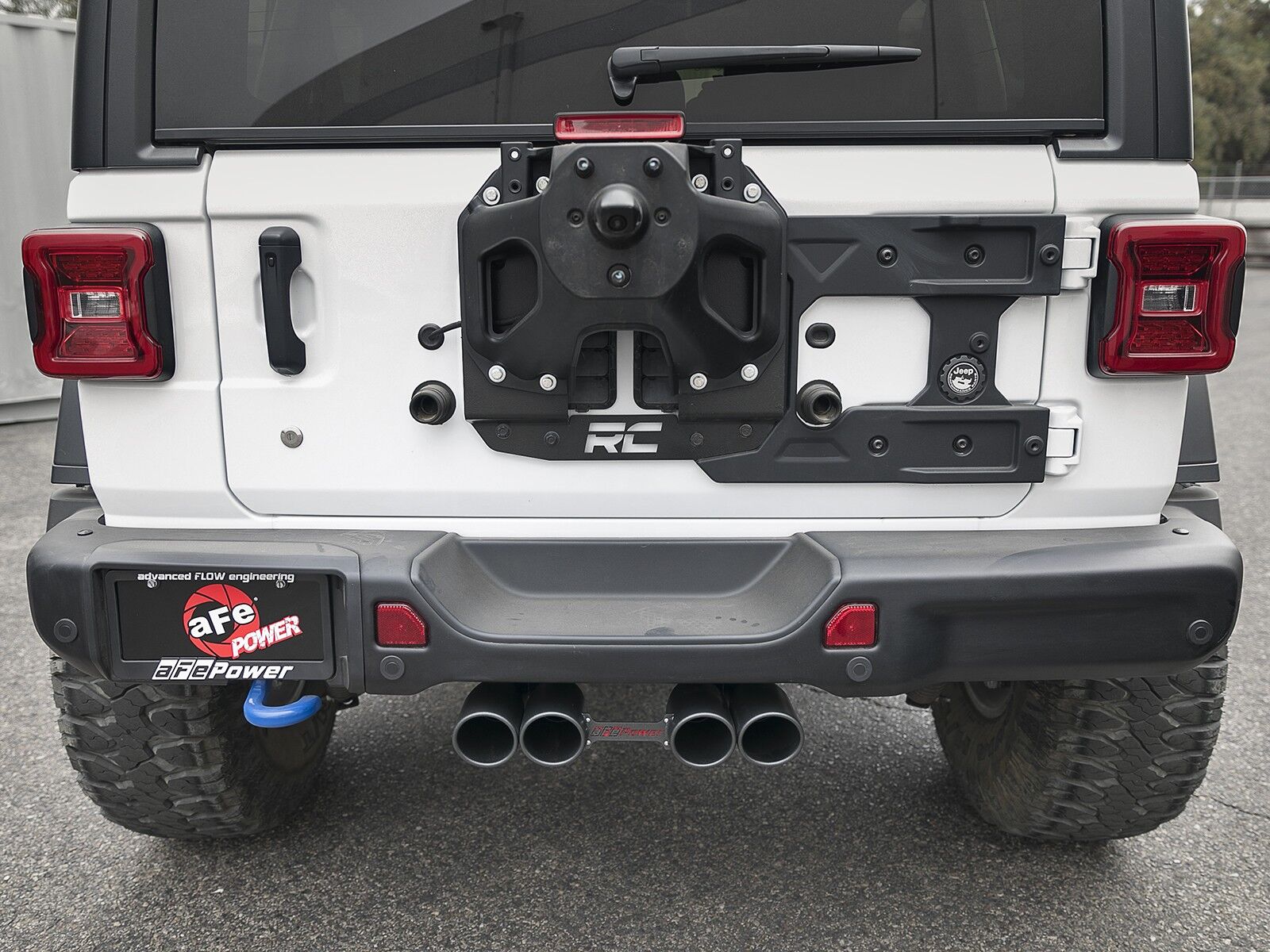 2018-2019 Jeep Wrangler JL V6 3.6L 4DR Rebel Series 2-1/2" 304 Stainless Steel Cat-Back Exhaust System