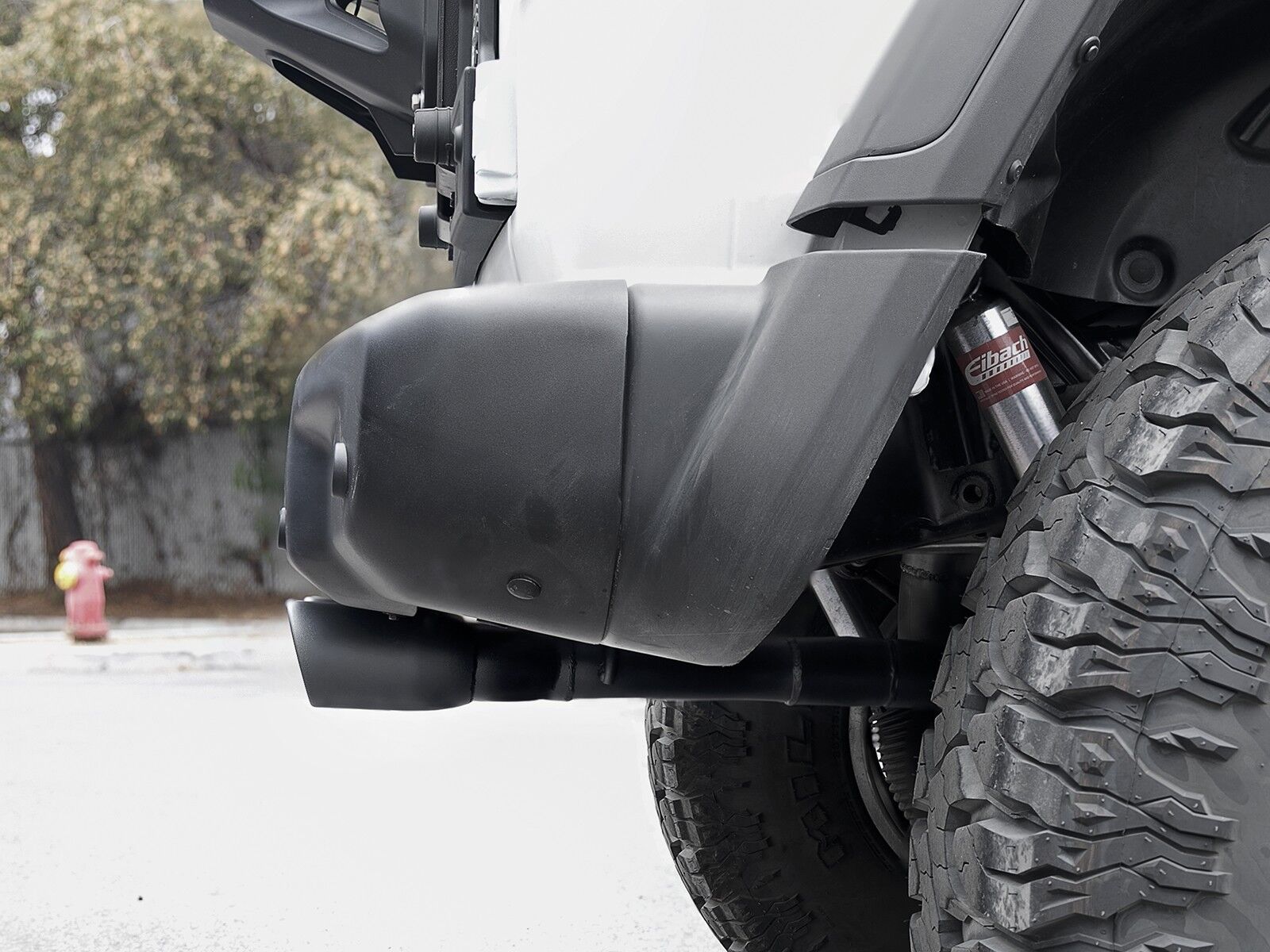 2018-2019 Jeep Wrangler JL V6 3.6L 4DR Rebel Series 2-1/2" 304 Stainless Steel Cat-Back Exhaust System