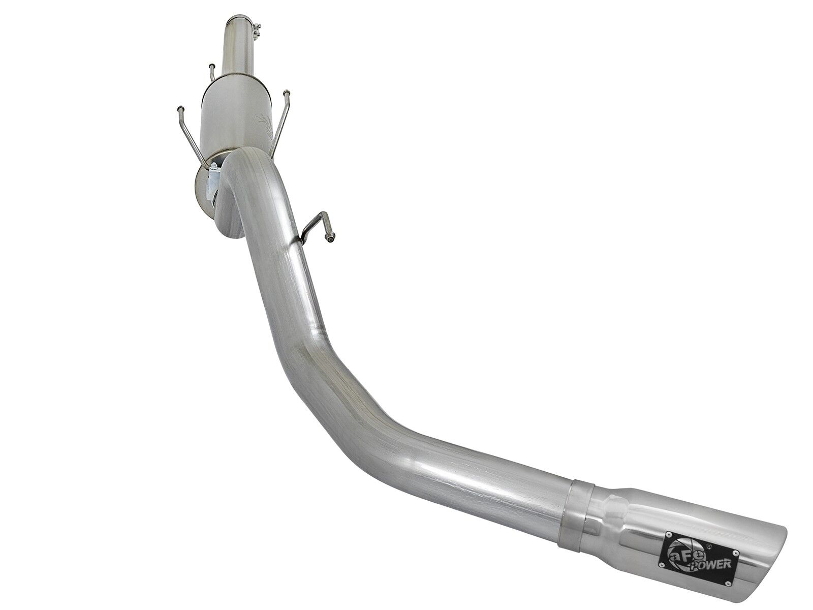 2003-2004 Dodge Ram 3500 Cummins Turbo Diesel 5.9L Large Bore-HD 4" 409 Stainless Steel Cat-Back Exhaust System