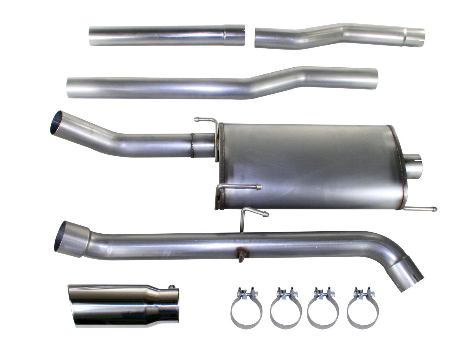 2003-2005 Dodge Ram 1500 HEMI V8 5.7L MACH Force-Xp 3" 409 Stainless Steel Cat-Back Exhaust System