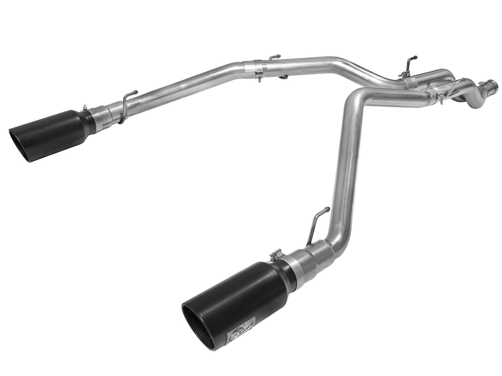 2014-2018 Ram Truck 1500 EcoDiesel/EcoDiesel V6 3.0L Large Bore-HD 3" 409 Stainless Steel DPF-Back Exhaust System w/6" Black Tip