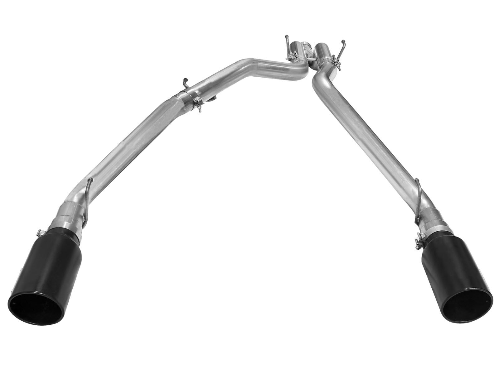 2014-2018 Ram Truck 1500 EcoDiesel/EcoDiesel V6 3.0L Large Bore-HD 3" 409 Stainless Steel DPF-Back Exhaust System w/6" Black Tip