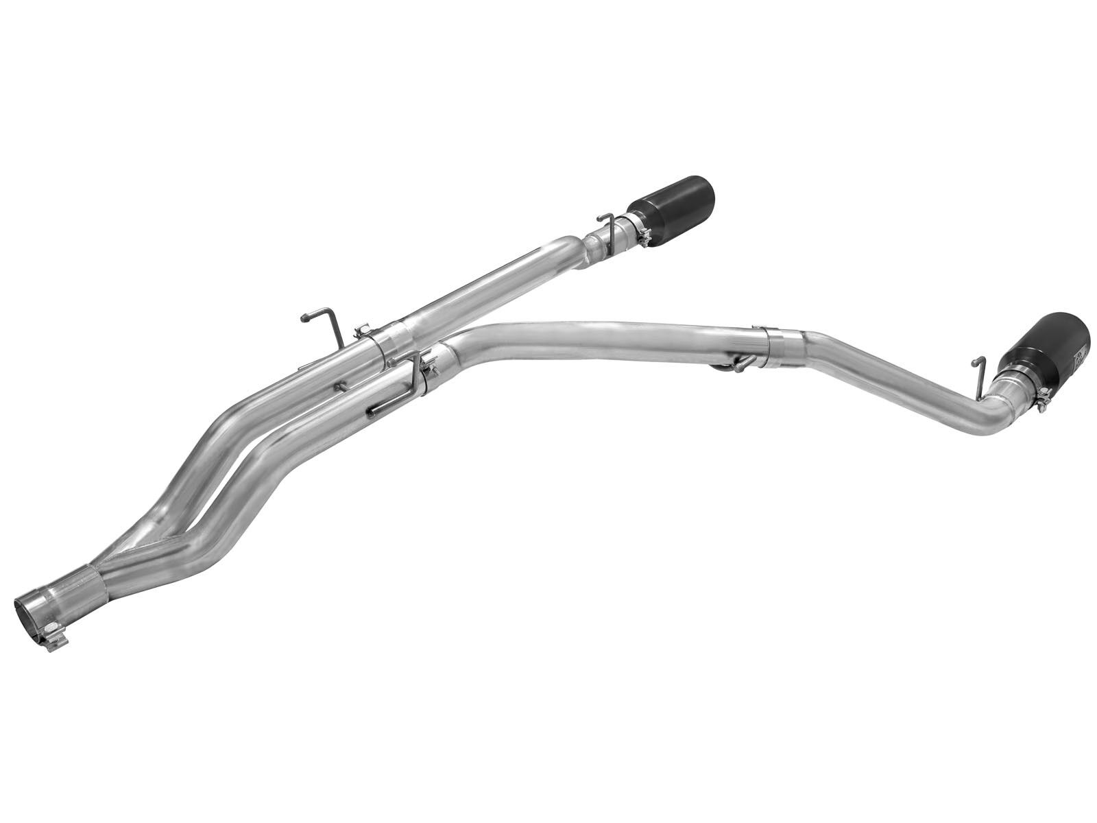 2014-2018 Ram Truck 1500 EcoDiesel/EcoDiesel V6 3.0L Large Bore-HD 3" 409 Stainless Steel DPF-Back Exhaust System w/6" Black Tip