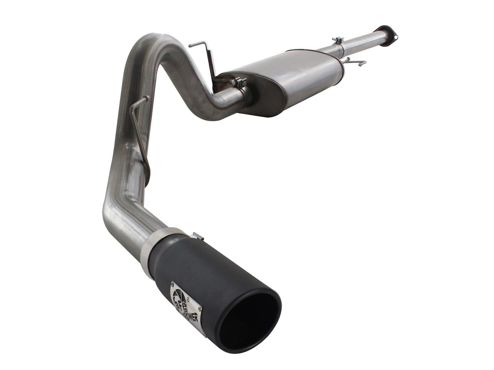 2011-2014 Ford F-150 EcoBoost V6 3.5L MACH Force-Xp 3" to 3-1/2" 409 Stainless Steel Cat-Back Exhaust System