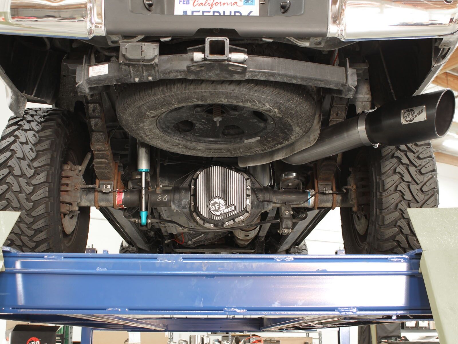2008-2010 Ford F-350 Super Duty Turbo Diesel V8 6.4L Large Bore-HD 5" 409 Stainless Steel DPF-Back Exhaust System