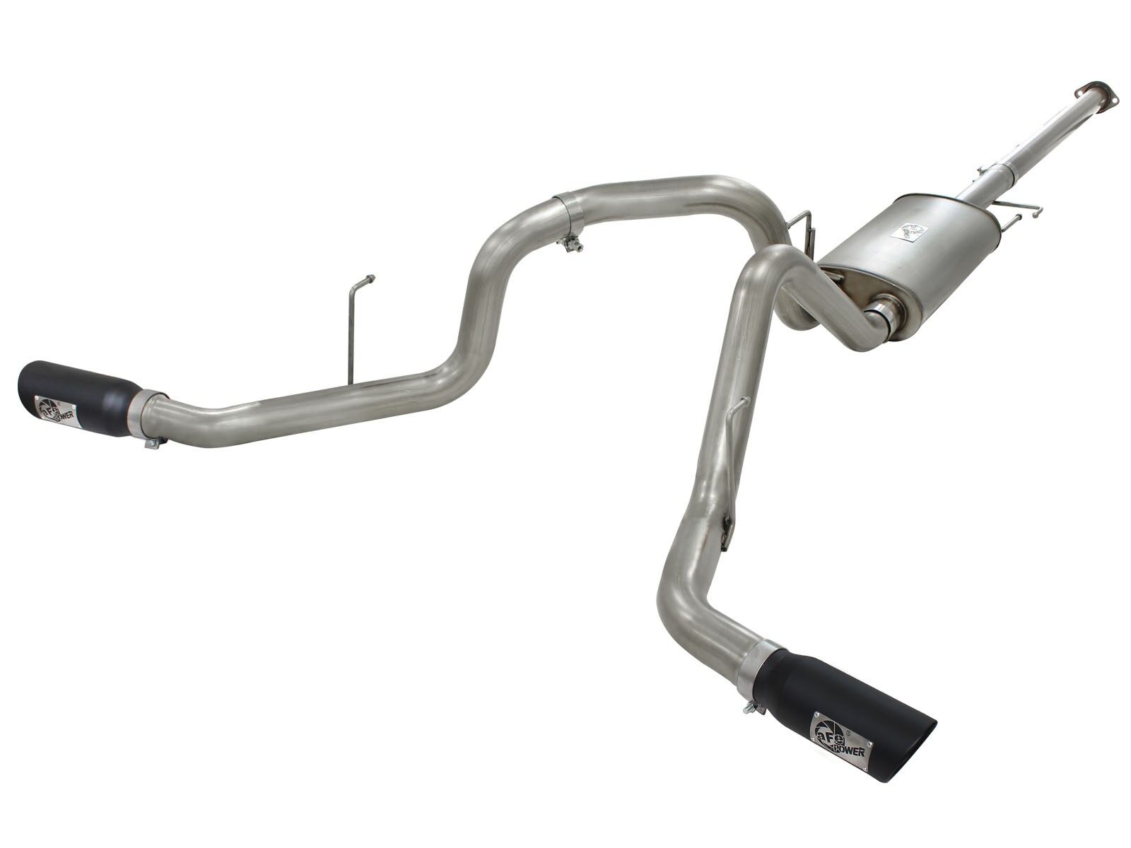 2011-2014 Ford F-150 V6 3.5L MACH Force-Xp 3" 409 Stainless Steel Cat-Back Exhaust System - 49-43056-B